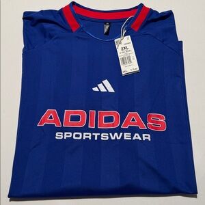 Adidas Tiro Jersey Mens 2XL Royal Blue